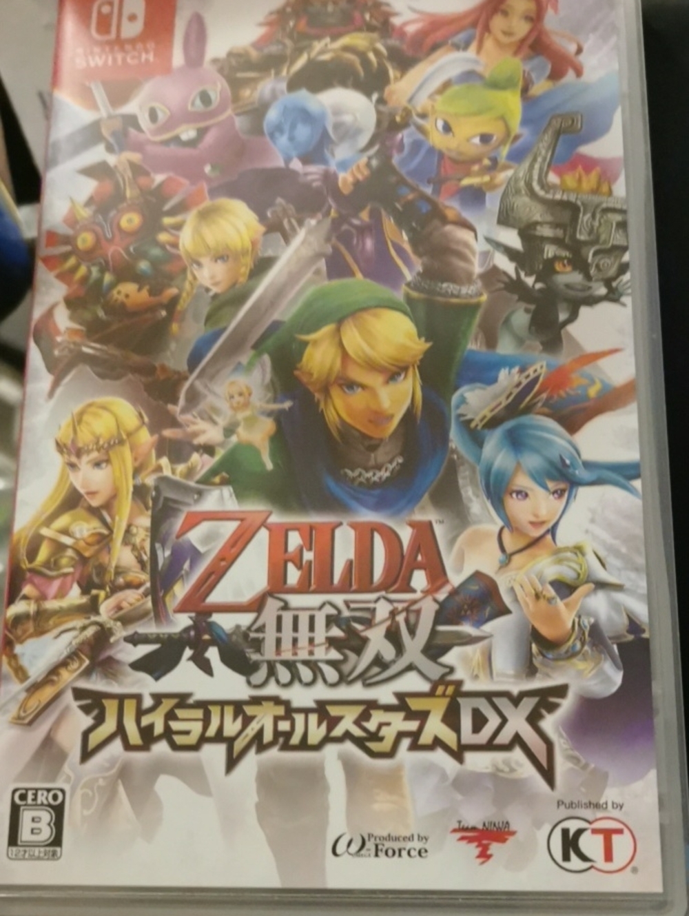 Japanese Version Zelda Hyrule Warriors: Definitive Edition